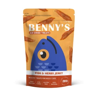 Bennys Bowl Fish and Herbs Jerky Dog Treats