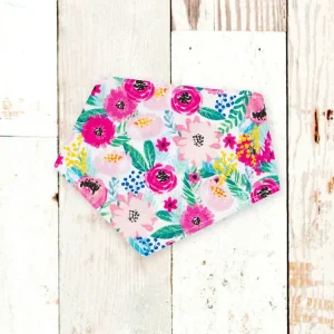 "Berry Floral" Dog Bandana