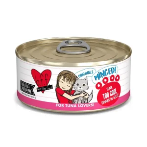 BFF Cat Originals Tuna Too Cool Tuna Dinner in Gele, 5.5 oz 24 ct
