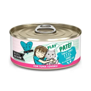 BFF Cat Play Tuna & Turkey TTYL Dinner Wet Cat Food, 5.5 oz, 8 ct