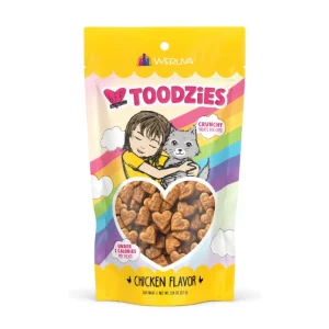 BFF Cat Toodzies Crunchy Chicken Cat Treats 2 oz