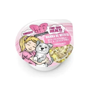 Bff Dog Wanna Be Withya Chicken Rice & Chicken Liver Cup 2.7 oz. 12 ct