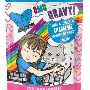 BFF OMG Charm Me Tuna & Chicken Wet Cat Pouch (3oz)