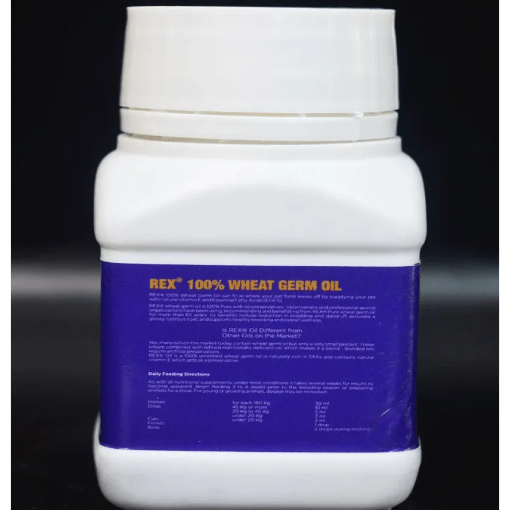 BI Grooming Rex Wheat Germ Oil & Feed Supplement for Dogs and Cats - Image 2