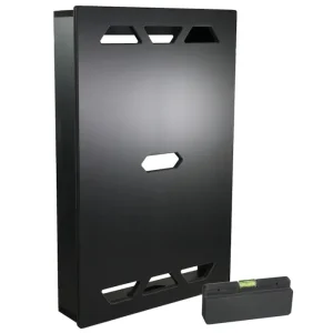 Black Aquarium Controller Board Wire Management System