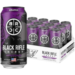 Black Rifle Coffee Company Energy Drinks GrapeX 12 pk. 16 oz.