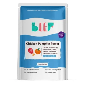 BLEP Chicken & Pumpkin Pawer Dog Wet Food (300g)