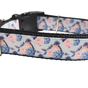 Blue Bird Nylon Dog Collar