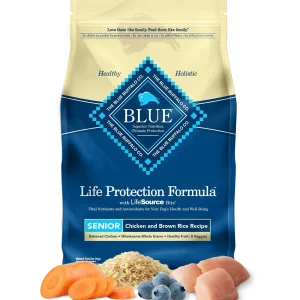 Blue Buffalo Senior Chicken and Brown Rice Dry Dog Food
