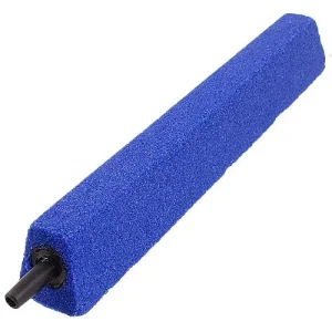 Blue Durable air stone 6" - LOT of 24 - Great for Aquaponics, Hydroponics, Aquarium & Pond