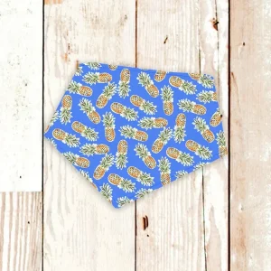 "Blue Pineapples" Dog Bandana