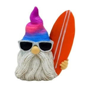 Blue Ribbon Pet Products Exotic Environments Gnome Aquarium Ornament Surfer, Small