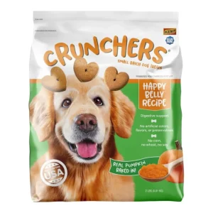 Blue Seal Crunchers Happy Belly Pumpkin Dog Biscuits 2 lb