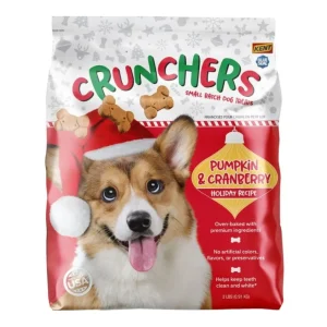 Blue Seal Crunchers Holiday Recipe Pumpkin & Cranberry Dog Biscuits 2 lb