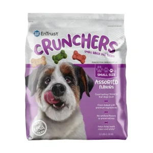 Blue Seal Entrust Crunchers Small Batch Dog Treats Assorted Small - 3.5 lb