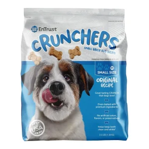 Blue Seal Entrust Crunchers Small Batch Dog Treats Original Small - 3.5 lb