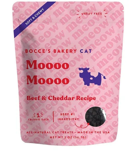 Bocce's Bakery Cat Moooo Moooo 2 oz