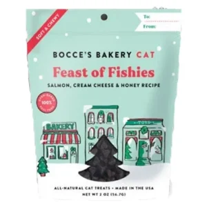 Bocce's Bakery Cat Soft Chewy Feast of Fishes 2 oz