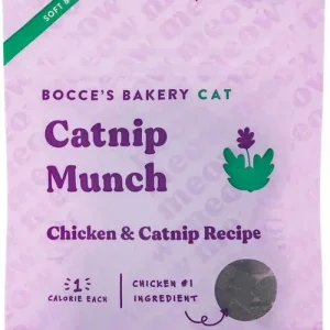 Bocce's Bakery Catnip Munch Soft and Chewy Cat Treats 2 oz
