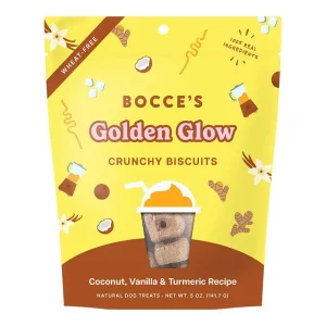 Bocce's Bakery Dog Biscuit Golden Glow, 5 oz