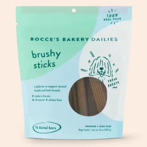 Bocce's Bakery Dog Brushy Sticks 13 oz