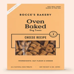 Bocce's Bakery Dog Just Cheese Biscuits, 14 oz