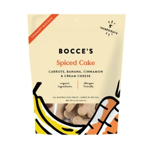 Bocce's Bakery Dog Small Batch Biscuits Spiced Cake, 12 oz