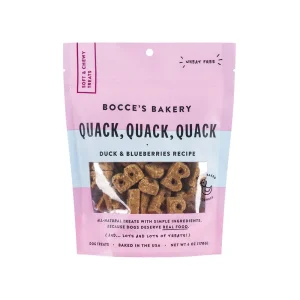 Bocce's Bakery Dog Soft And Chewy Quack Quack, 6 oz
