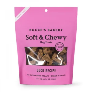 Bocce's Bakery Dog Soft And Chewy Salmon, 6 oz