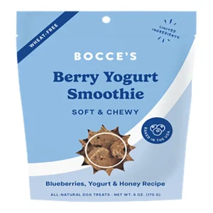 Bocce's Bakery Dog Soft & Chewy Berry Smoothie, 6 oz