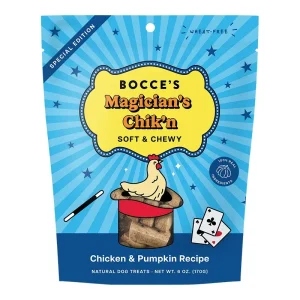 Bocce's Bakery Dog Soft & Chewy Magician's Chik'n, 6 oz