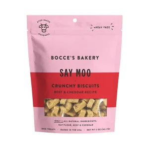 Bocce's Bakery Everyday Say Moo Biscuits