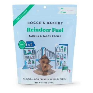 Bocce's Bakery Reindeer Fuel Soft & Chewy Dog Treats 6 oz