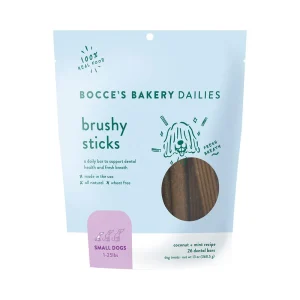 Bocces Dog Brushy Sticks Small 13 oz