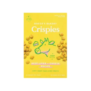 Bocces Dog Crispies Beef Liver And Cheese 10 oz