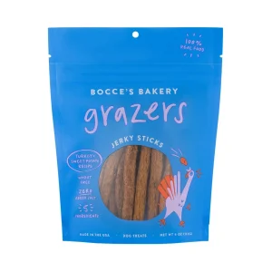 Bocces Dog Grazers Turkey, 4 oz