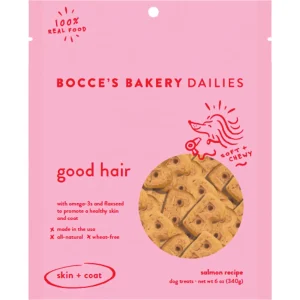 Bocces Dog Soft Dog Chews Good Hair 6 oz