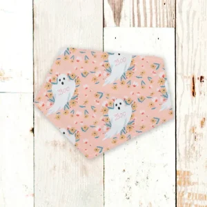 "Boo Ghosts" Dog Bandana