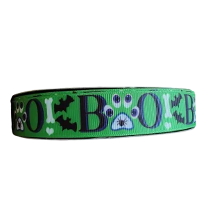 Boo Paws Nylon Dog Collar