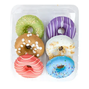 Bosco & Roxy's Dog Prepackaged Birthday Donuts Cookies in Merch - 6-Count