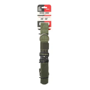 Boss Dog Human Boss Tactical Utility Dog Walker Belt Green, Small 28-32 in Waist