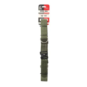 Boss Dog Human Boss Tactical Utility Dog Walker Belt Green, X-Large 40-44 in Waist
