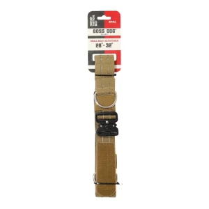 Boss Dog Human Boss Tactical Utility Dog Walker Belt - Tan (SM 28-32 in Waist)