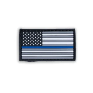 Boss Dog Tactical Dog Collar Patch - USA Thin Blue Line