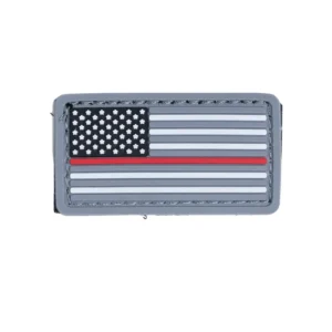 Boss Dog Tactical Dog Collar Patch - USA Thin Red Line