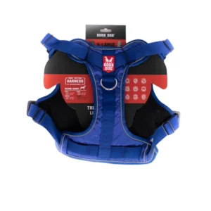 Boss Dog Tactical Dog Harness, Blue, X-Large