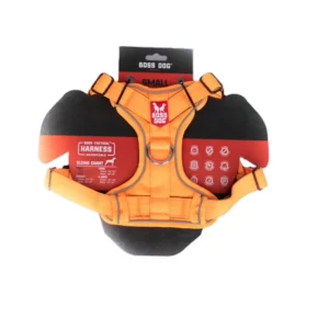 Boss Dog Tactical Dog Harness Hunter, Orange, Small
