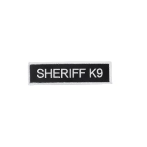 Boss Dog Tactical Dog Harness Patch Sheriff K9, Large