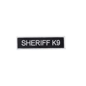 Boss Dog Tactical Dog Harness Patch Sheriff K9, Small