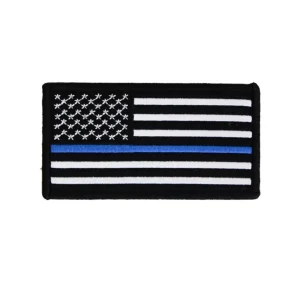 Boss Dog Tactical Dog Harness Patch - USA Thin Blue Line, Large